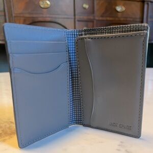 Jack Spade Leather Printed Bifold Wallet